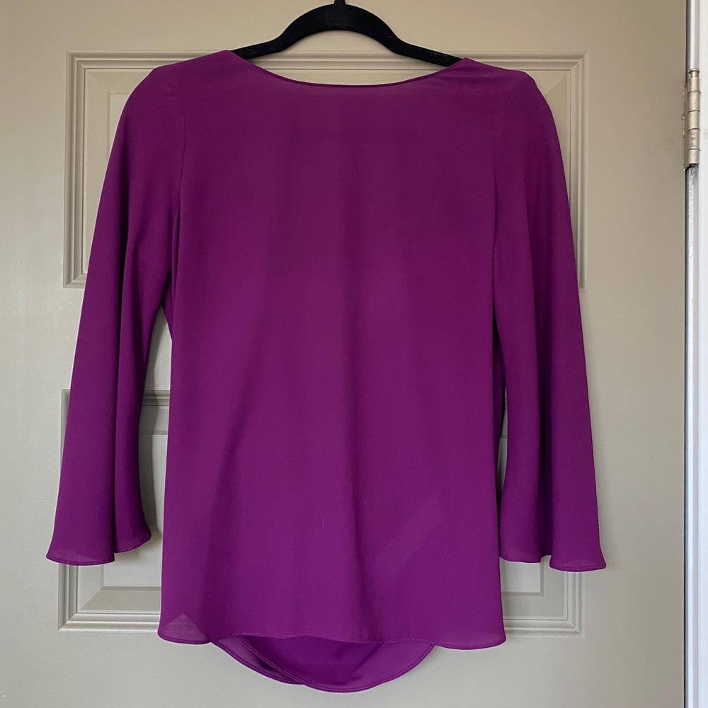 Zara basic open back blouse - Picture 3 of 3